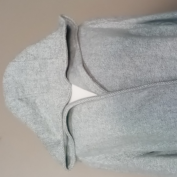 A New Day Grey Hooded Jacket w Big Pockets and Belt XXL NWT - Picture 3 of 8